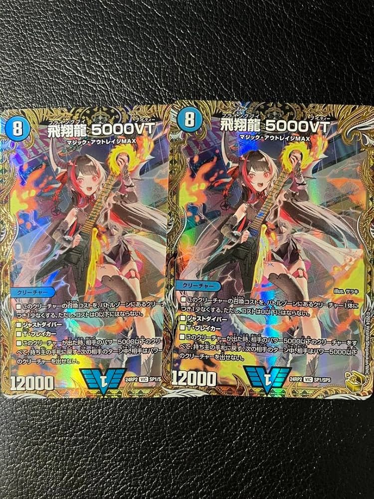 飛翔龍 5000VT 赤枠 2枚 飛翔龍5000vt 赤シク2枚