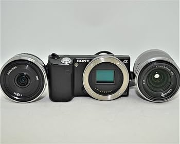 ジャンク】Sony NEX-5Dミラーレスカメラ 本体とレンズ2本 出品】SONY