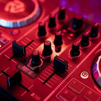 Numark Party Mix | Beginners DJ Controller Set for Serato DJ with