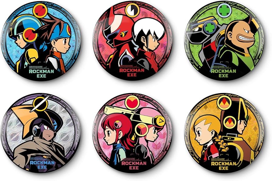 Amazon | FANTHFUL ロックマンエグゼ FP009RME23 缶バッジセット 6個