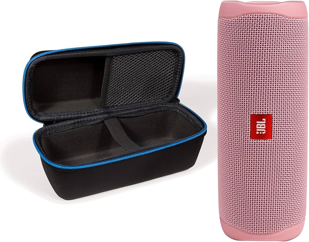 Amazon.com: JBL Flip 5 (Pink) + Bundle with divvi! Protective
