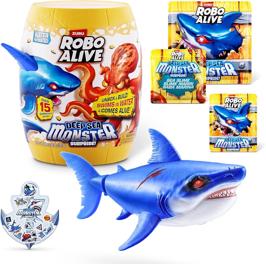 Amazon | Robo Alive-Standard-Series 1-DEEP SEA Monster Surprise
