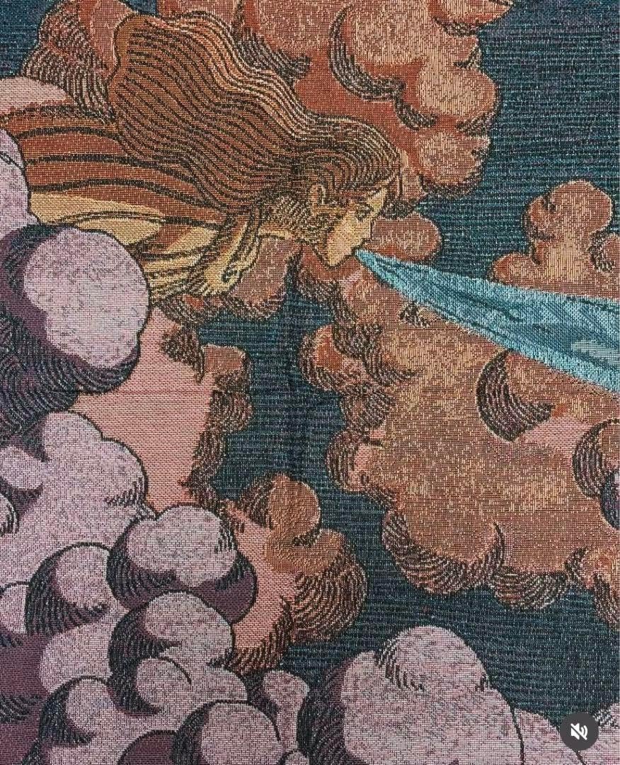 ジブリパーク 限定 天空の城ラピュタ 風の女神の息吹 ジャガードマルチ