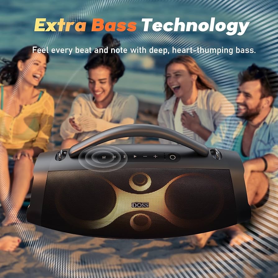 Amazon.com: DOSS Extreme Boom Pro D200 240W Peak Outdoor Speaker