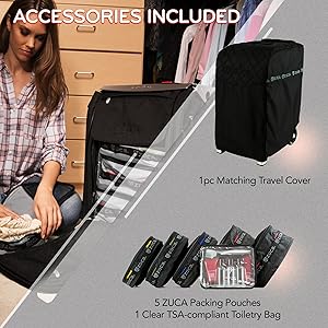 Amazon | 【ZUCAプロ】 ZUCA ProTravel Silver/Black | ZUCA(ズーカ