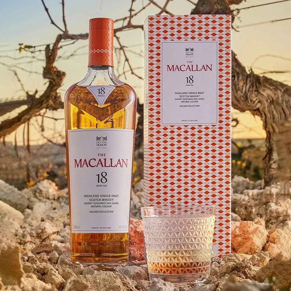 Amazon.co.jp: マッカラン 18年 カラーコレクション MACALLAN 18 YEARS