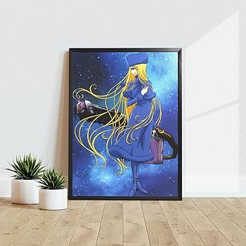 Amazon.co.jp: 銀河鉄道999 松本零士 アートパネル アートフレーム