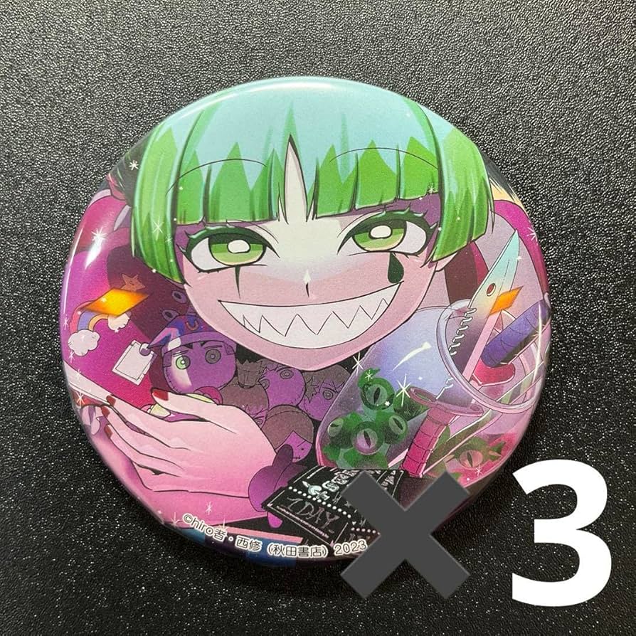 魔入りました入間くんif魔フィアキャラカー缶バッジイルマクララ