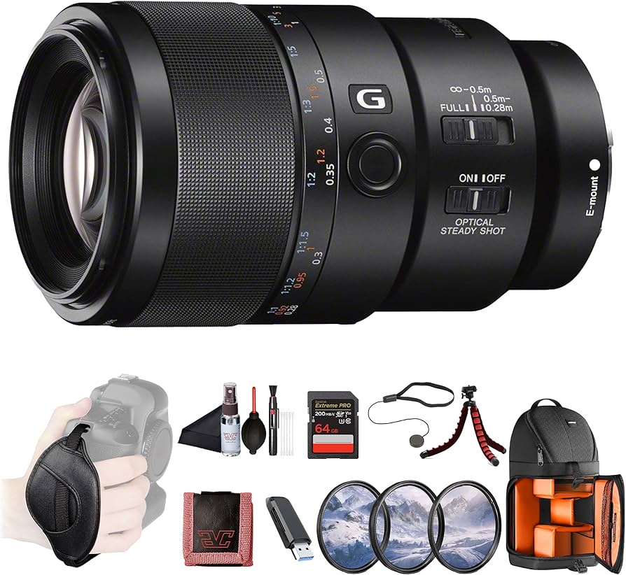 Amazon.com : Sony FE 90mm F2.8 Macro G OSS Lens (SEL90M28G) – Full
