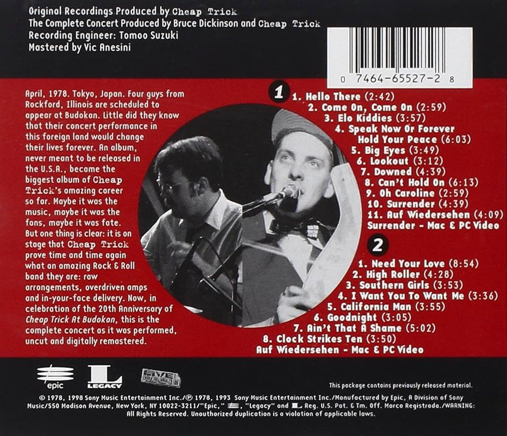 Cheap Trick - Cheap Trick At Budokan: The Complete Concert