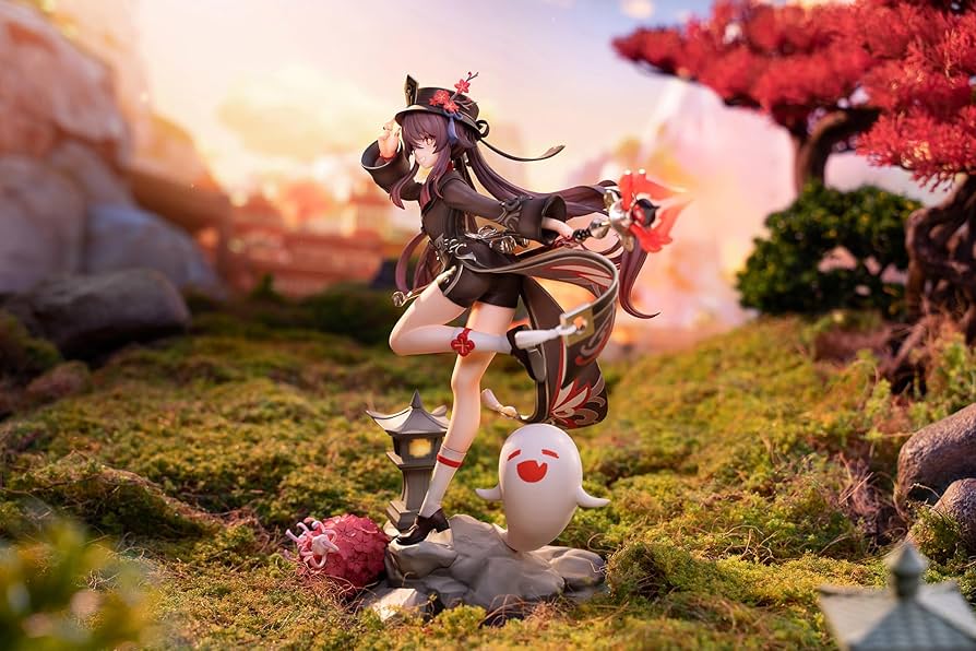 Amazon.co.jp: 原神 胡桃 雪晴梅香Ver. 1/7スケール PVC&ABS製 塗装