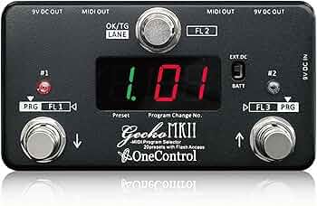 One Control Gecko mkⅢ MIDIエフェクタースイッチャー One Control