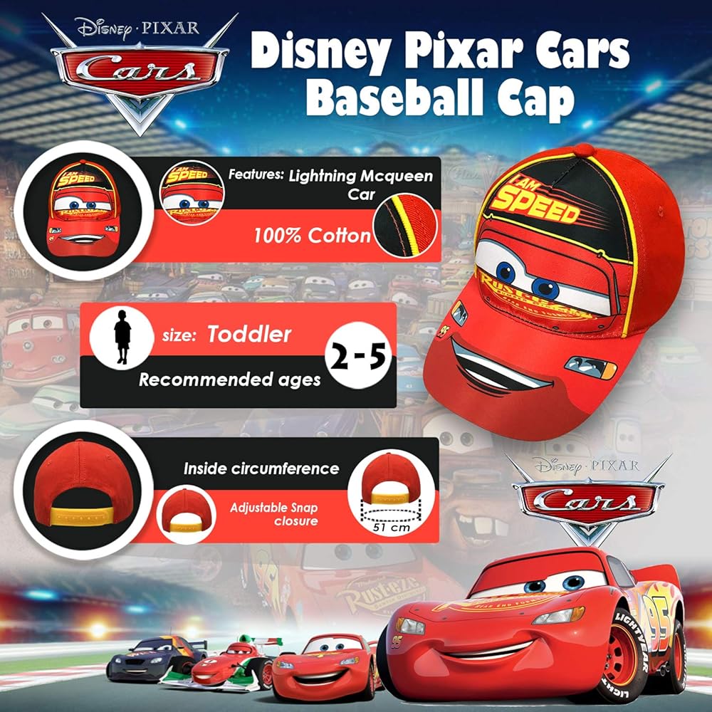 Amazon.com: Disney Pixar Toddler Boys Cars Lightning McQueen