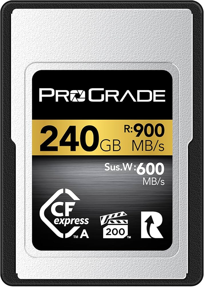 Amazon | ProGrade Digital CFexpress 2.0 Type A GOLD 240GB メモリー