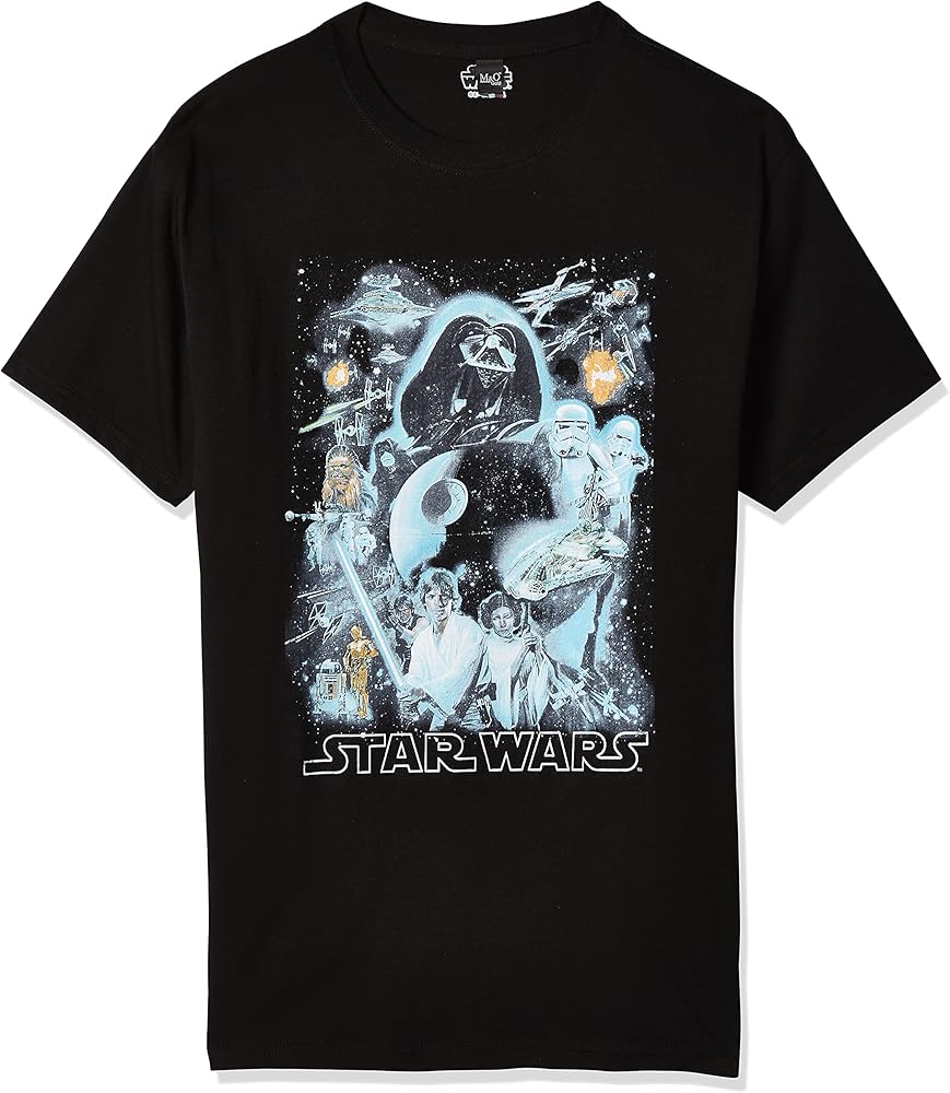 Amazon.com: STAR WARS mens Galaxy of Stars Graphic T-shirt T Shirt