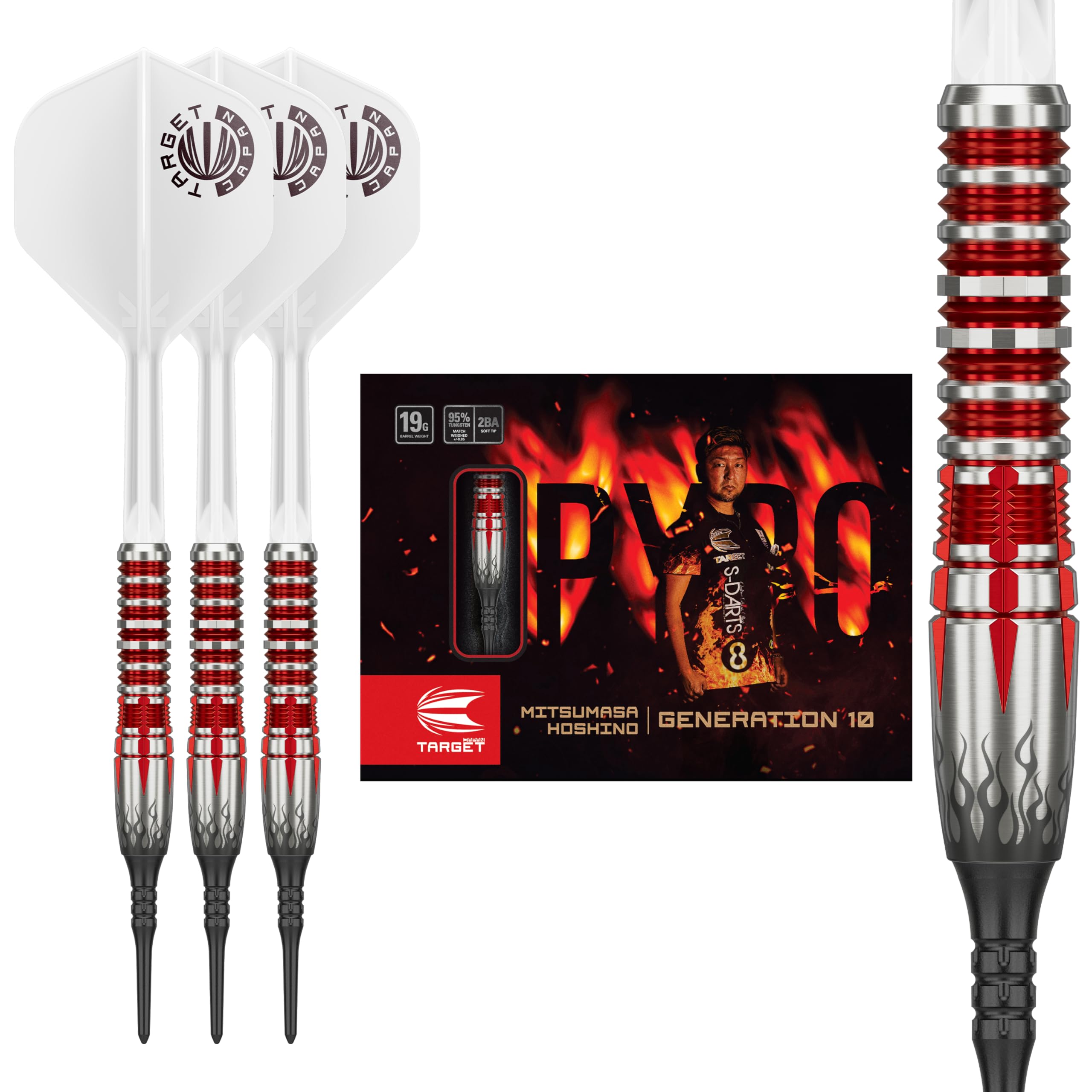 Amazon | TARGET（ターゲット）PYRO GEN-10 MAX 95%19G 2BA SOFT TIP