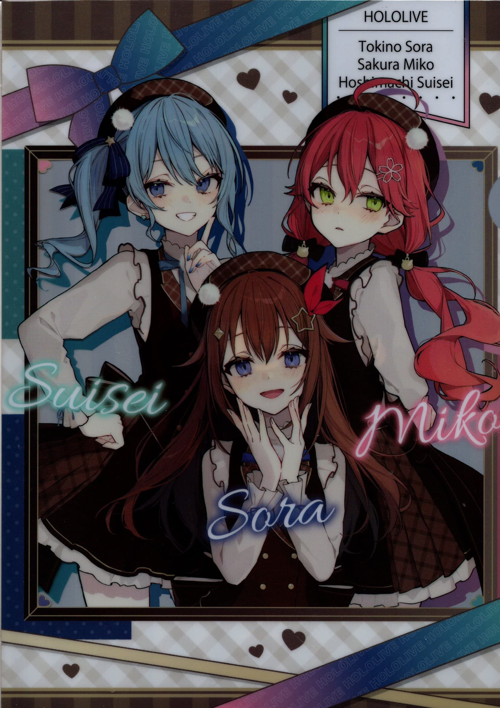 ホロライブ クリアファイル 34枚➕ミニ下敷き4枚 ホロライブ クリア