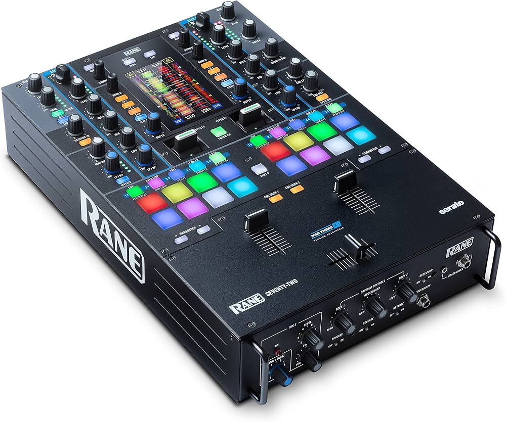 RANE DJ SEVENTY-TWO – Mixer de dois canais com estrutura de aço