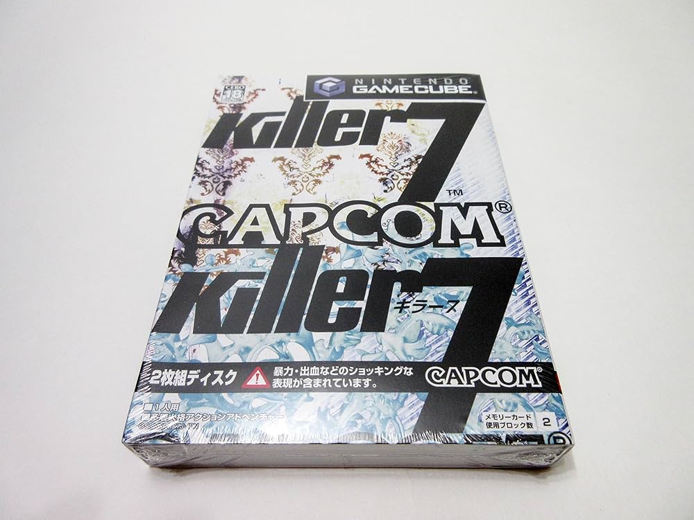 killer7 B2販促ポスター GC PS2 ゲームキューブ キラー7 killer7 B2