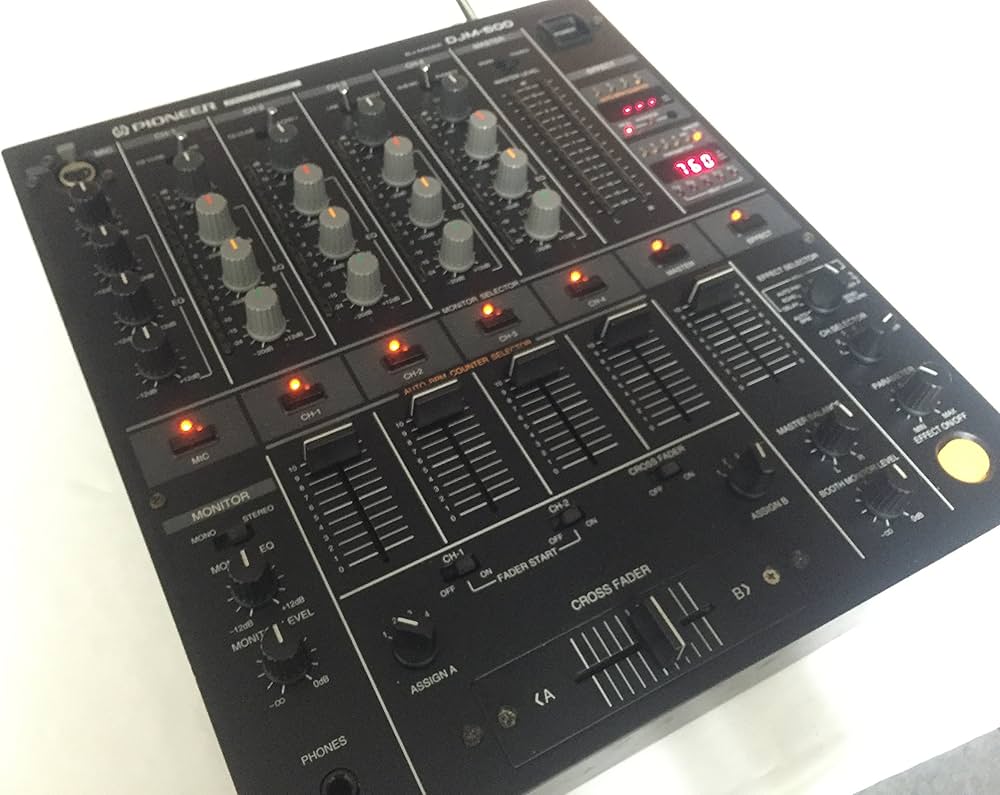 Pioneer DJM-500 DJミキサー(abcabc) Pioneer DJM-500 DJ Mixer Model