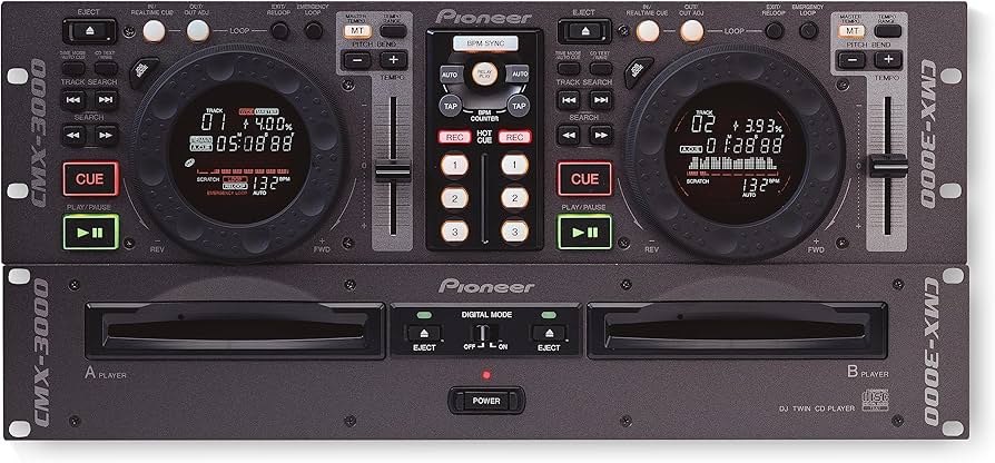 PIONEER CMX-3000 Twin DJ CD Player : Amazon.com.au: Musical