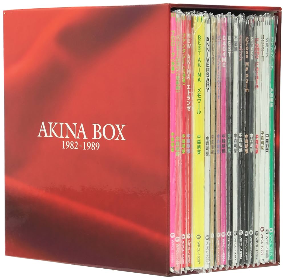 AKINA BOX 1982-1989 中森明菜 Amazon.co.jp: AKINA BOX - 中森明菜