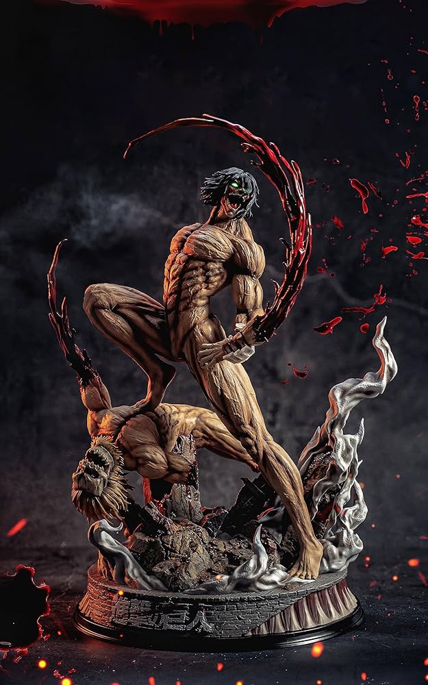 進撃の巨人 巨人エレン ガレージキット 完成品 Amazon.co.jp: エレン