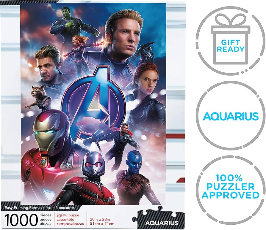 Amazon.co.jp: Aquarius マーベルパズル アベンジャーズエンドゲーム