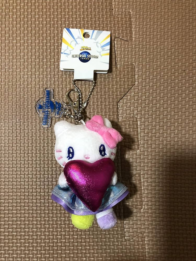 Amazon.co.jp: ハローキティ マスコット キーチェーン USJ 20周年限定