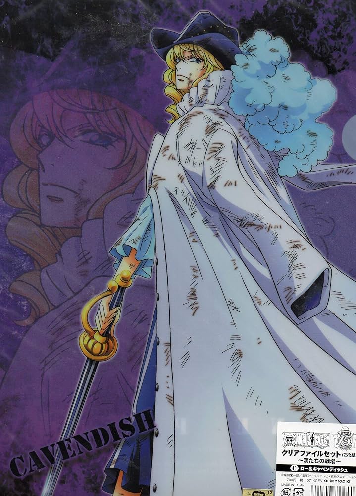 ONE PIECE トラファルガー・ロー キャベンディッシュクリアファイルセット