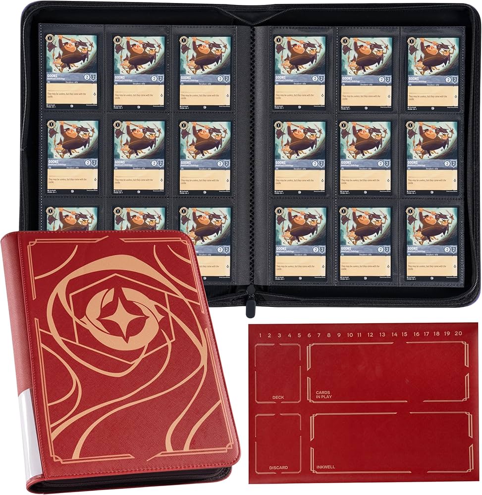 ロルカナ ロゴ カードファイル ロアブック Lorcana ultra pro ロルカナ