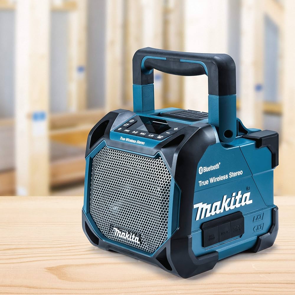 Amazon.co.jp: マキタ(Makita) 充電式スピーカ(青) MR203: 家電＆カメラ