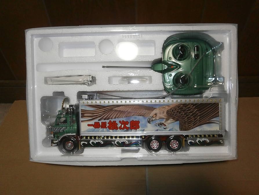 Amazon.co.jp: スカイネット 1/32 RC トラック野郎 No.08 度胸一番星