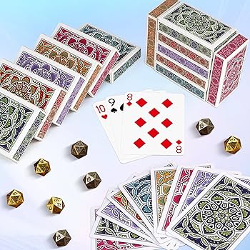 Amazon.com: Metsyth Playing Cards 12 Pack,Decks of Cards,Poker