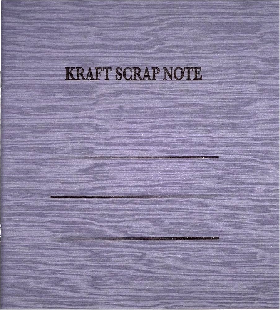 スクラップブッキングアルバムカバー 渋い紫