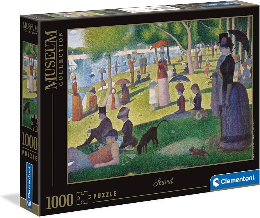 Amazon.com: Clementoni 39613, Museum Sunday on La Grande Jatte