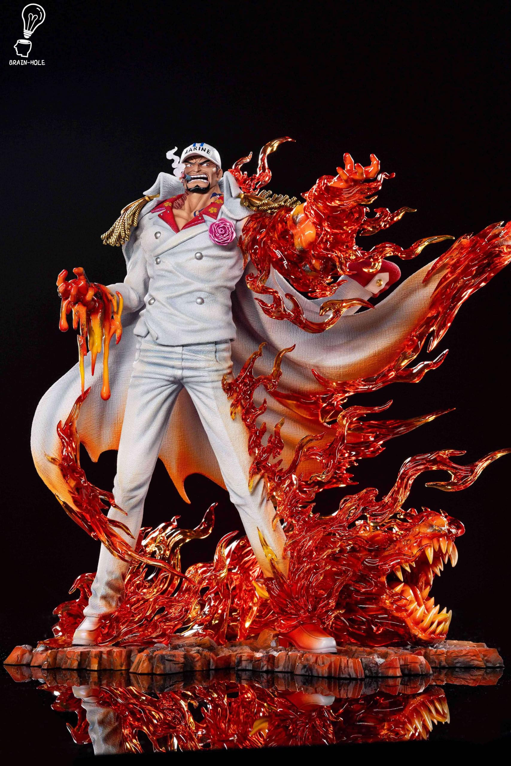 Amazon | 赤犬 サカズキ フィギュア 1/8スケール 塗装済み完成品