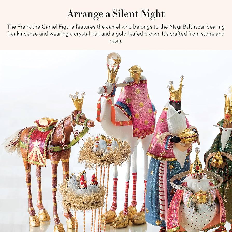 Amazon.com: MACKENZIE-CHILDS Patience Brewster Nativity Figurine