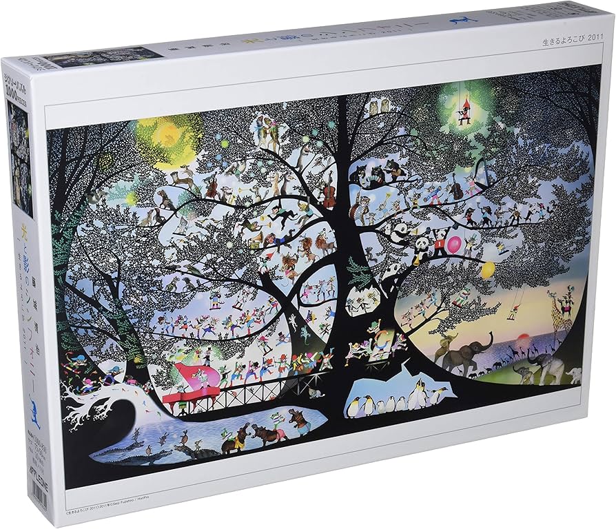 Amazon.co.jp: 1000ピース ジグソーパズル 生きるよろこび2011(50x75cm