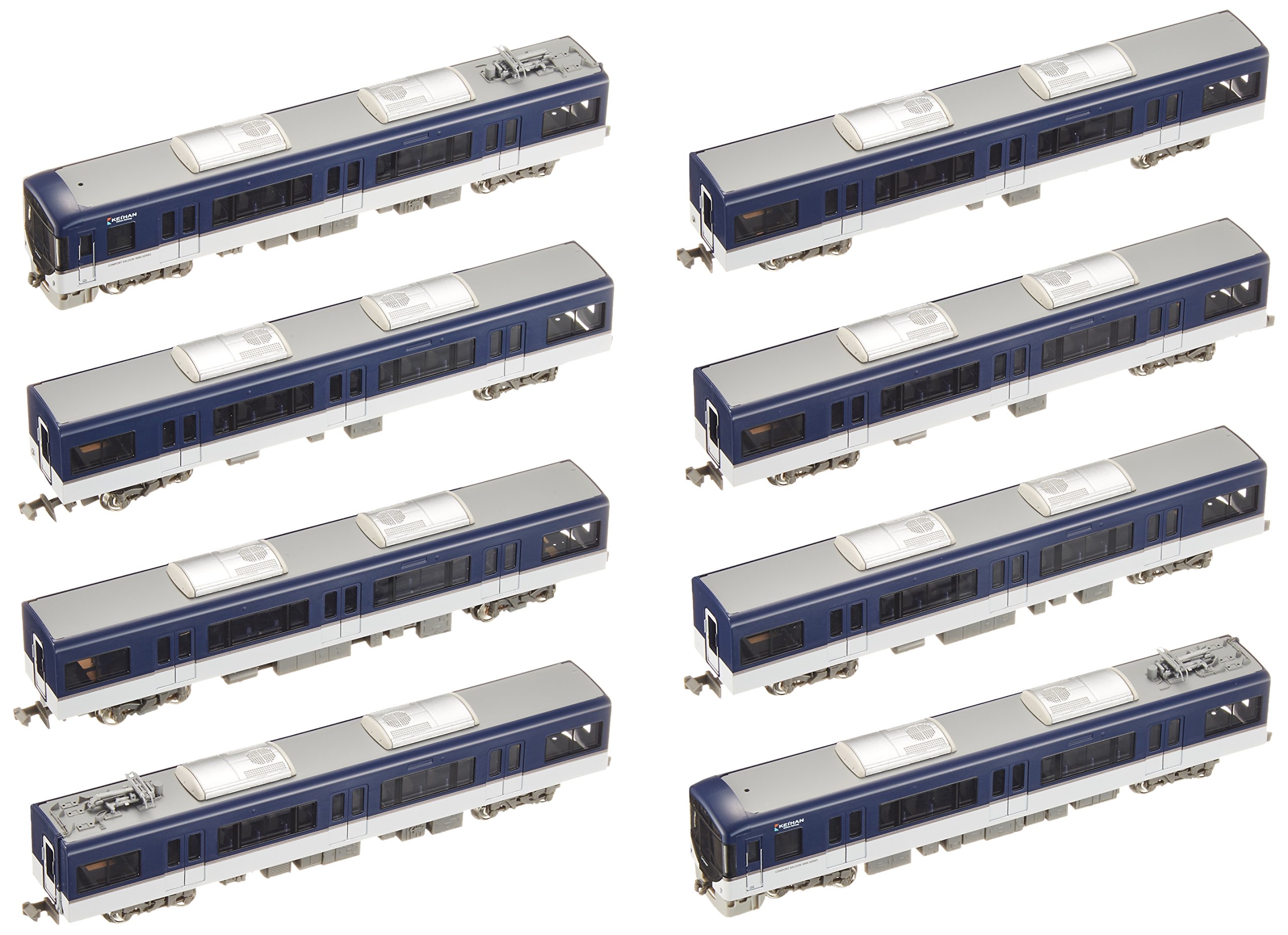 GREENMAX 京阪 新3000系 Nゲージ 8両編成 30190 GREENMAX 京阪 新3000