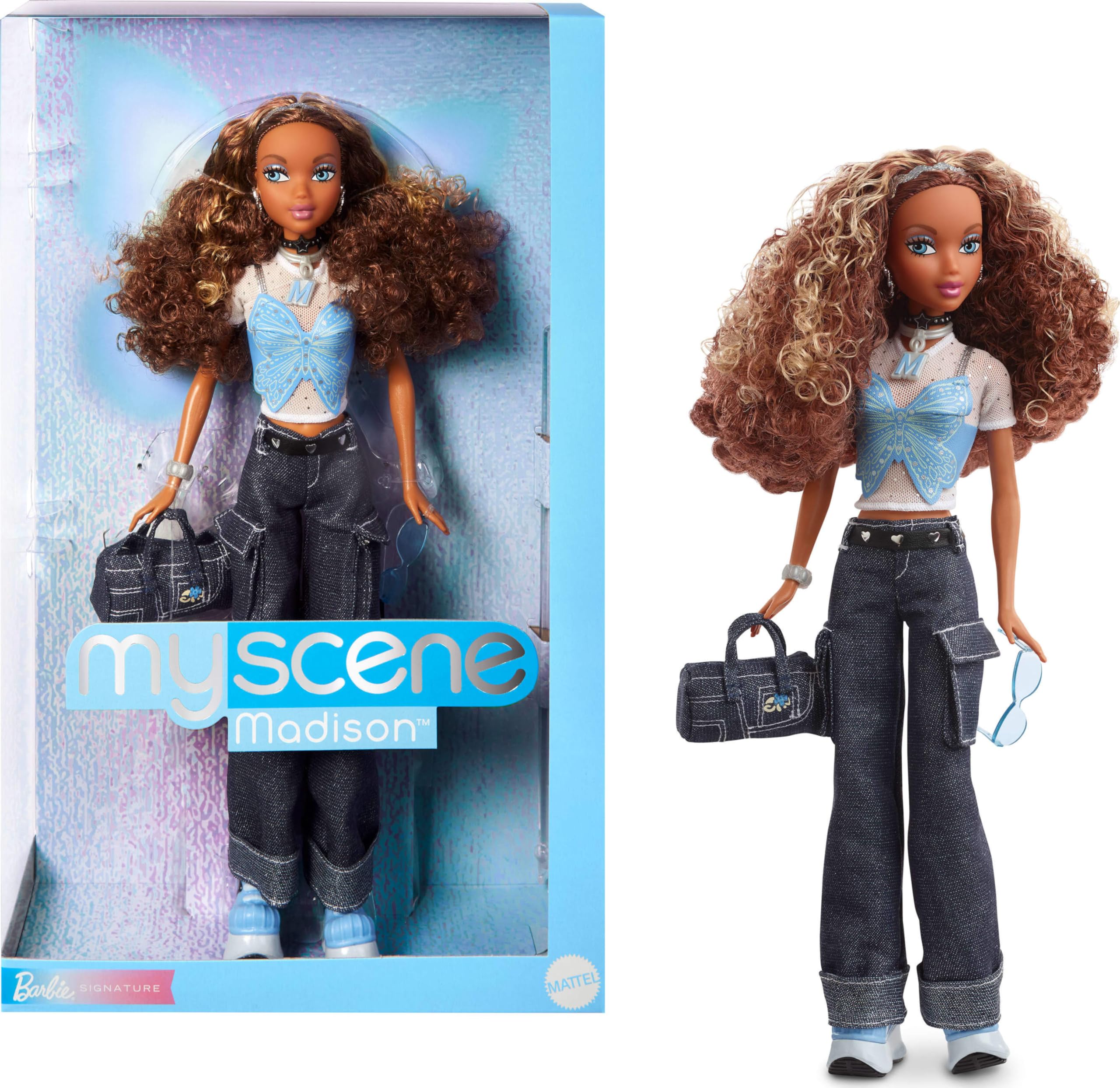 Amazon.com: Barbie Signature My Scene Madison Doll & Accessories