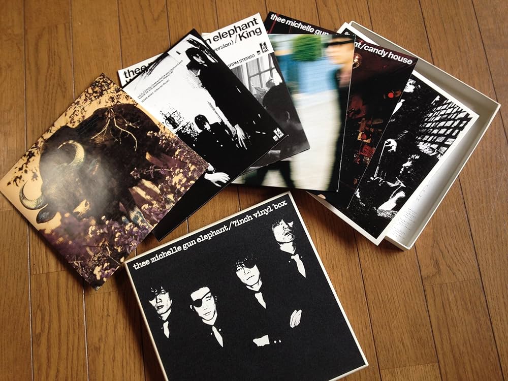 Amazon.co.jp: 7inch vinyl BOX - Thee michelle gun elephant [Analog