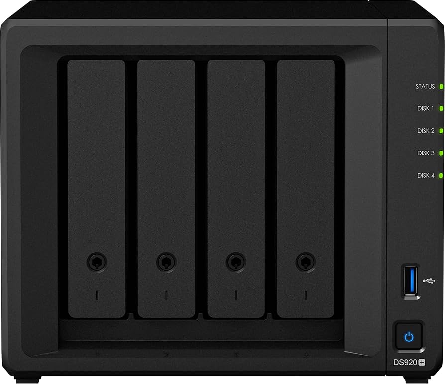 Amazon.com: Synology DiskStation DS920+ NAS Server for Business