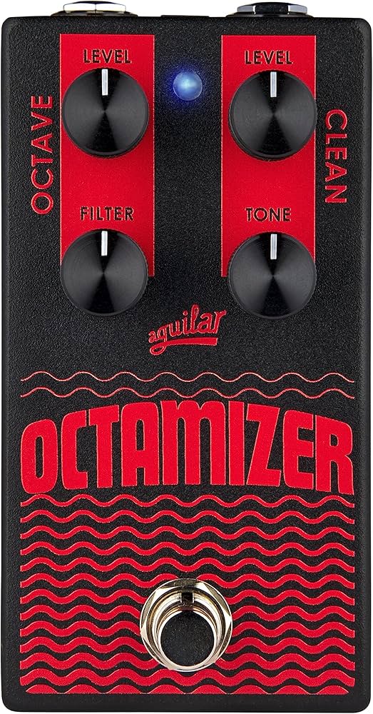 Amazon.com: Aguilar Octamizer V2 Bass Octave Effect Pedal, Clean