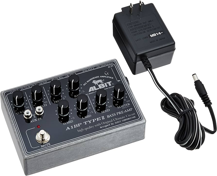 Amazon | ALBIT BASS PRE-AMP ベースプリアンプ A1BP TYPE II | ベース