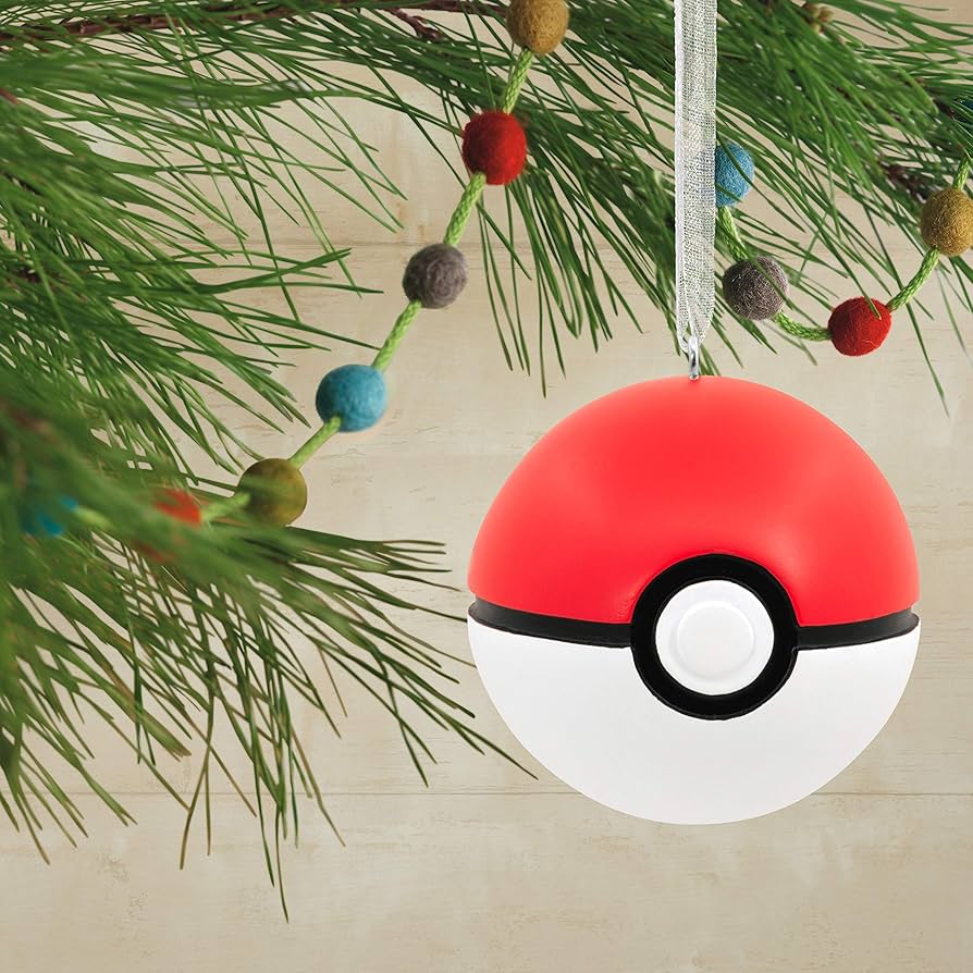 Amazon.co.jp: Hallmark ポケモン ポケボール クリスマスオーナメント