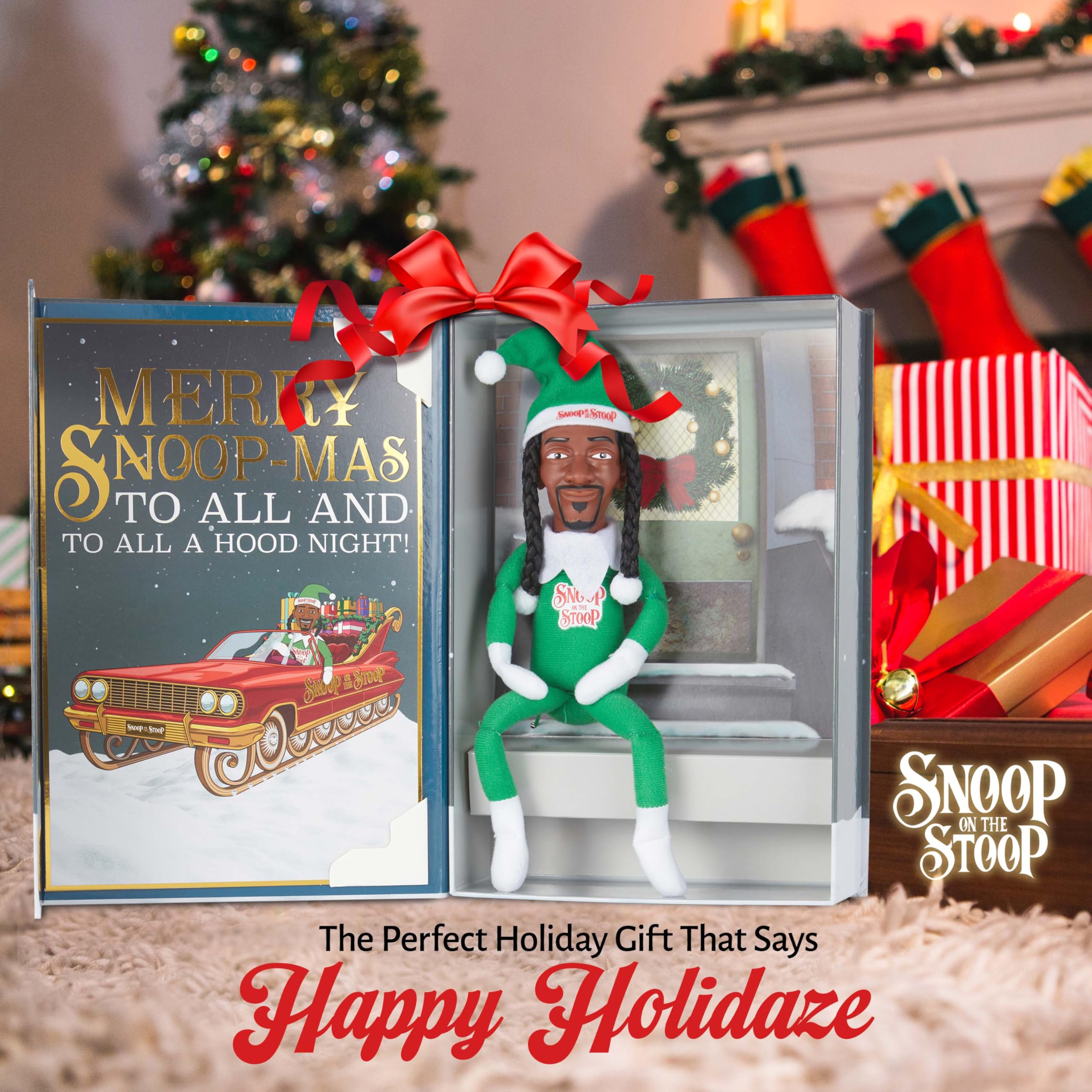 Amazon.com: Snoop Dogg Snoop on The Stoop 2025 Christmas Elf