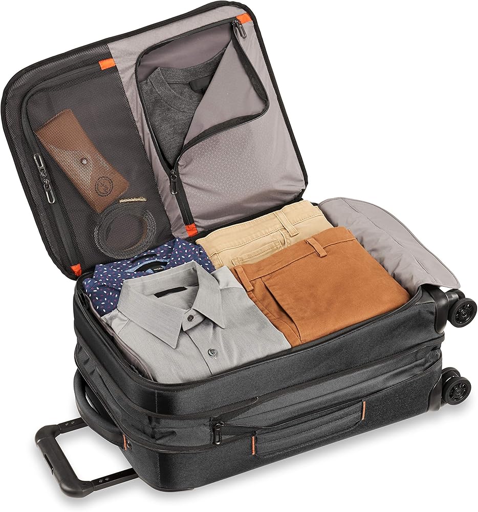 Amazon | Briggs & Riley 機内持ち込み荷物, ブラック, zzzz-s