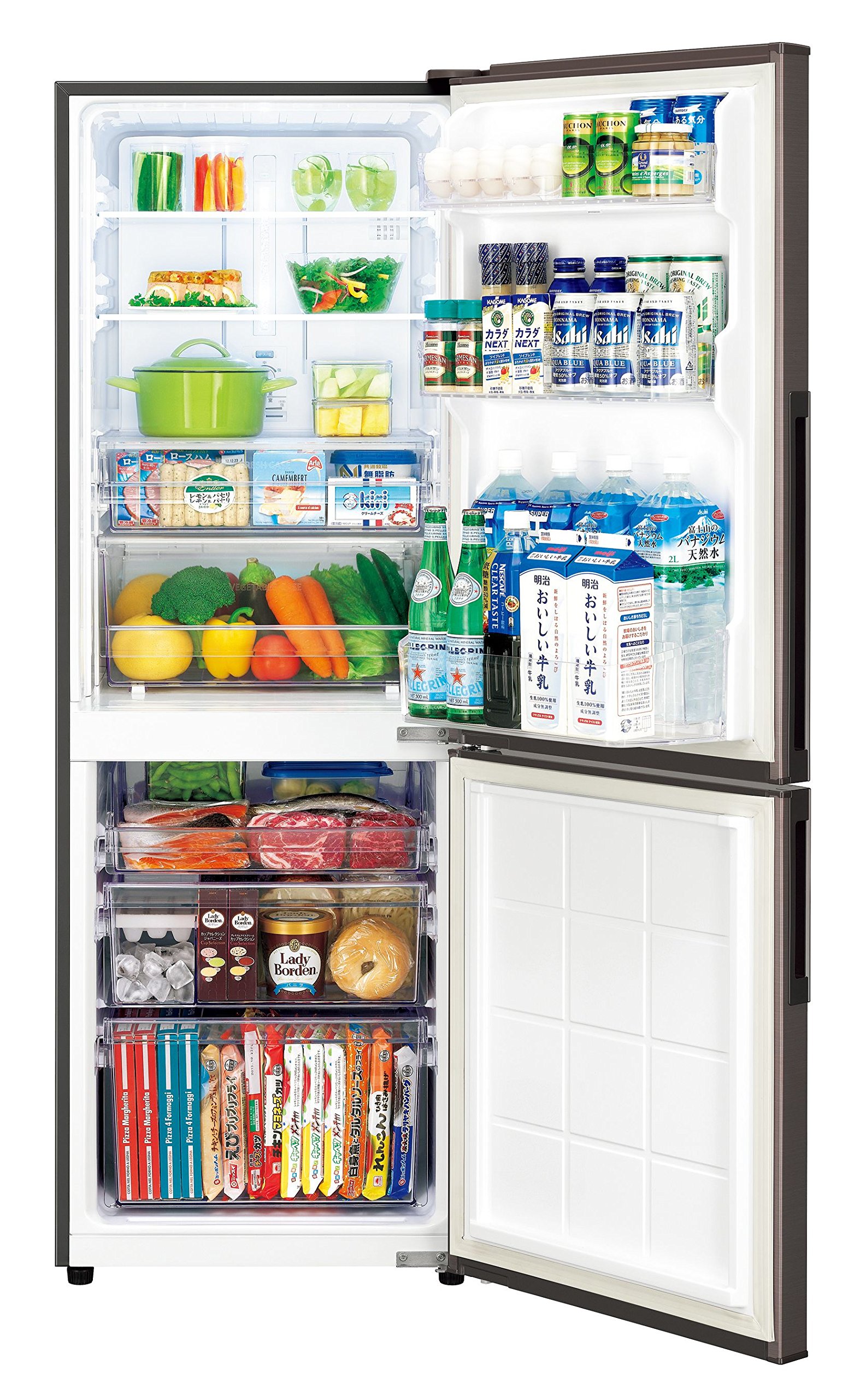 SHARPノンフロン冷凍冷蔵庫2ドアSJーPD27B 2016