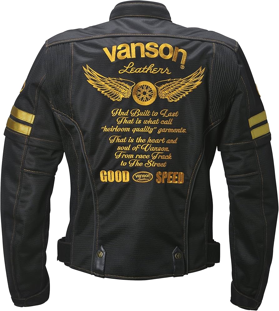 ◎Vanson バンソン ノーカラーメッシュライダースジャケット M グレー